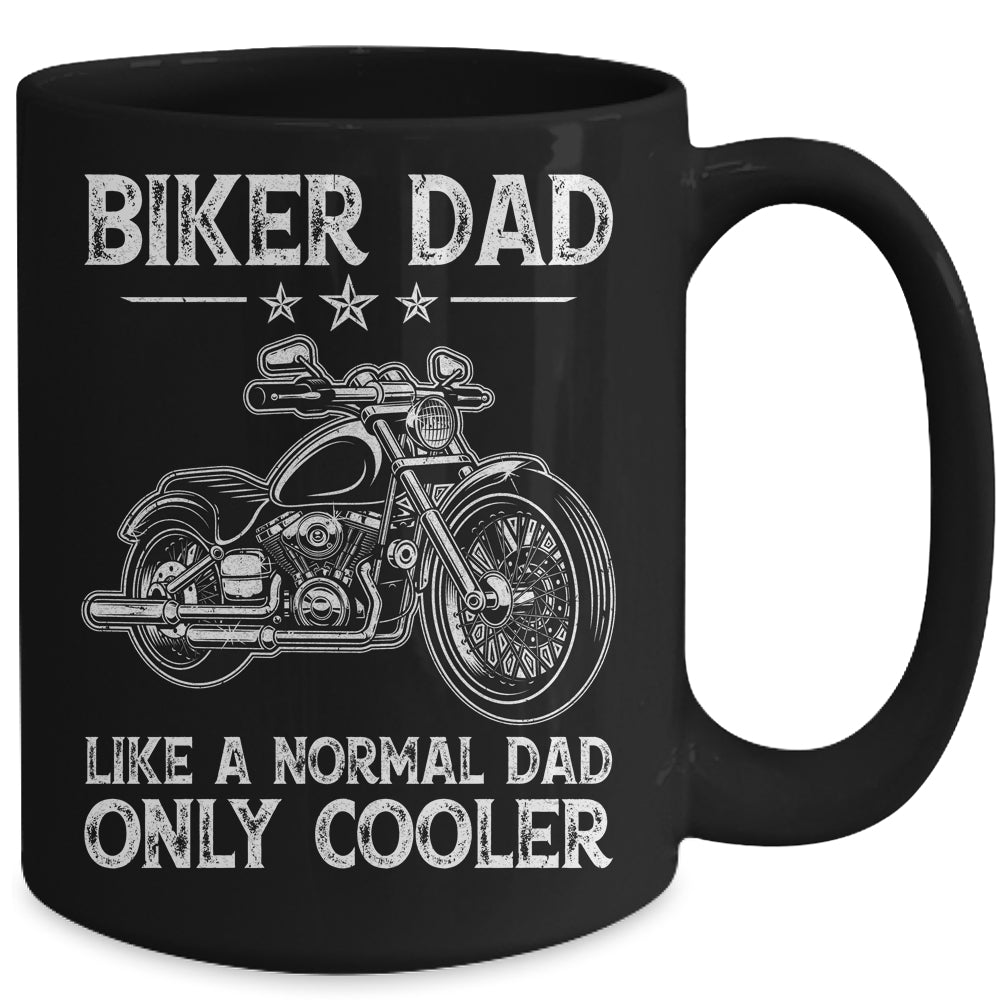 Cool Biker Design For Dad Men Motorcycling Motorcycle Biker Mug | siriusteestore
