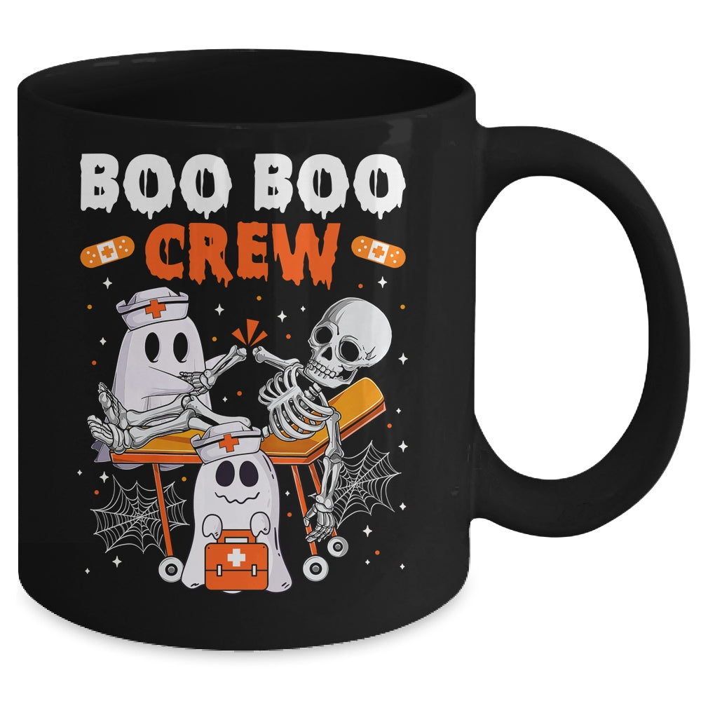 Cool Boo Boo Crew Ghost Doctor Paramedic Nurse Halloween Mug | siriusteestore