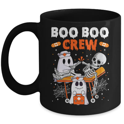 Cool Boo Boo Crew Ghost Doctor Paramedic Nurse Halloween Mug | siriusteestore