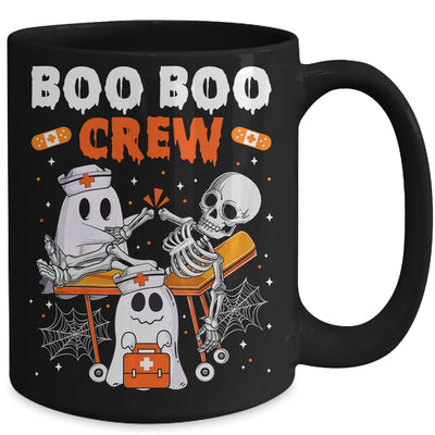 Cool Boo Boo Crew Ghost Doctor Paramedic Nurse Halloween Mug | siriusteestore