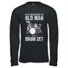 Cool Drummer Art Men Dad Drum Set Player Drum Kit Musician Shirt & Hoodie | siriusteestore