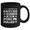 Cool Grilling For Men Women Pork Rub Smoking Bbq Meat Smoker Mug | siriusteestore
