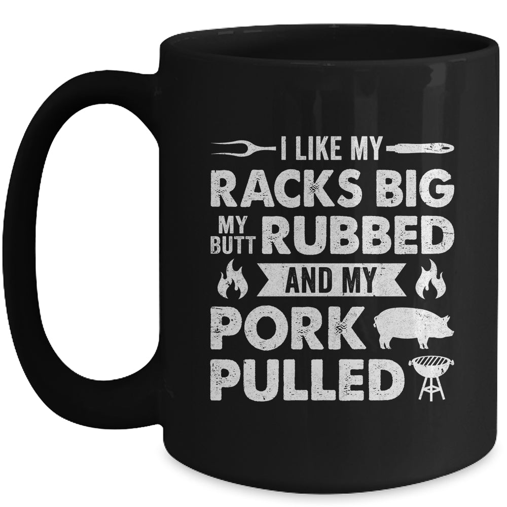 Cool Grilling For Men Women Pork Rub Smoking Bbq Meat Smoker Mug | siriusteestore