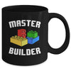 Cool Master Builder Funny Building Blocks Men Women Mug | siriusteestore