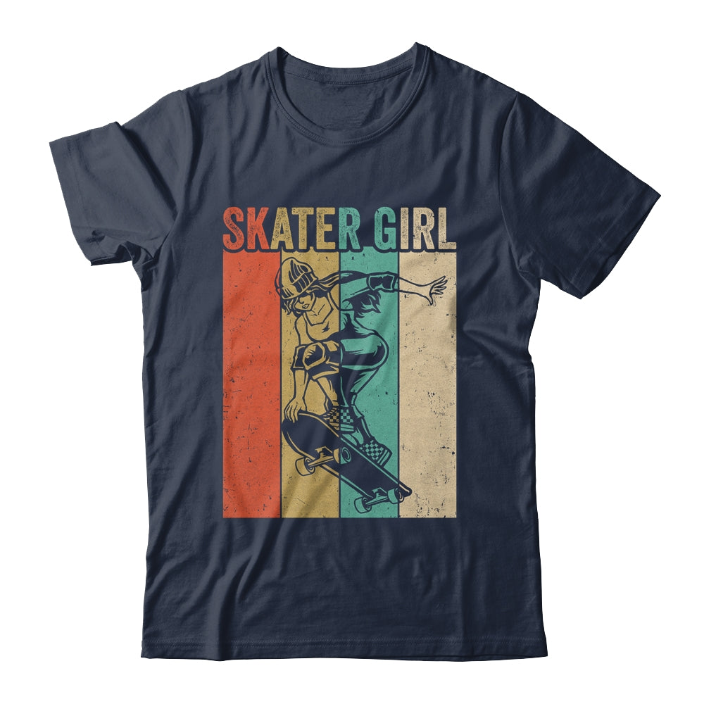 Cool Skater Art Women Girls Skateboarding Skateboard Skating Shirt & Tank Top | siriusteestore