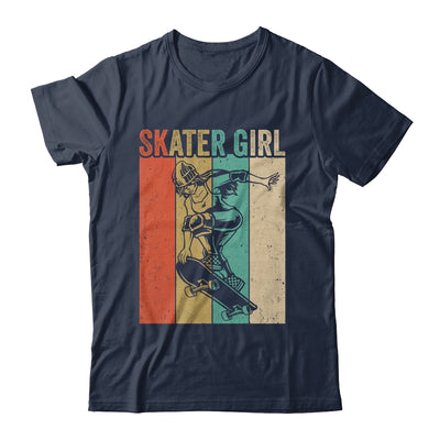 Cool Skater Art Women Girls Skateboarding Skateboard Skating Shirt & Tank Top | siriusteestore