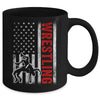 Cool Wrestling Usa Design For Men Women Wrestling Coach Mug | siriusteestore