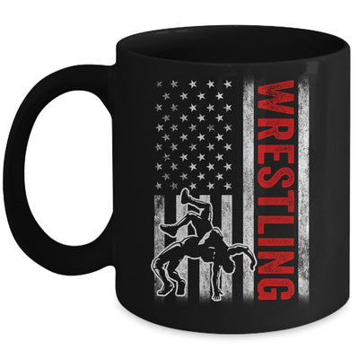 Cool Wrestling Usa Design For Men Women Wrestling Coach Mug | siriusteestore