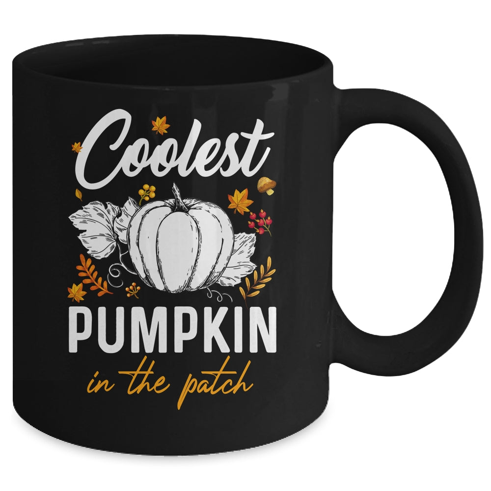 Coolest Pumpkin In The Patch Trick Or Treat Halloween Mug | siriusteestore