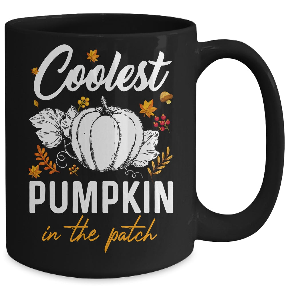 Coolest Pumpkin In The Patch Trick Or Treat Halloween Mug | siriusteestore