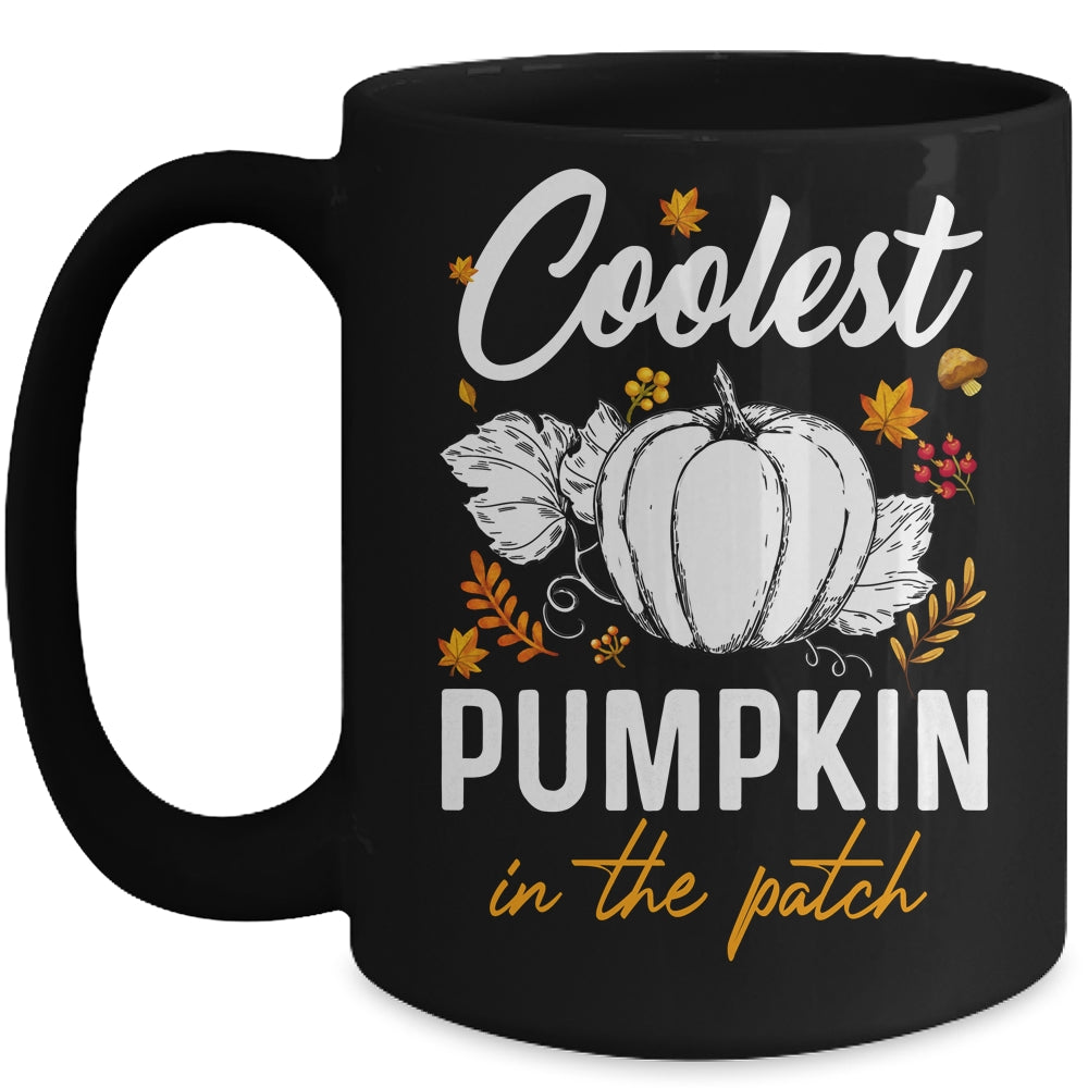 Coolest Pumpkin In The Patch Trick Or Treat Halloween Mug | siriusteestore