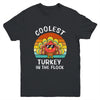 Coolest Turkey In The Flock Thanksgiving Boys Kids Youth Shirt | siriusteestore