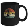 Corgi Best Dog Dad Ever Vintage Father's Day Retro Mug | siriusteestore