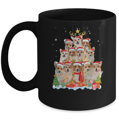 Corgi Christmas Tree Pajama Xmas Mug | siriusteestore
