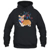 Corgi Dog American USA Flag 4th of July Men women Lover Shirt & Tank Top | siriusteestore