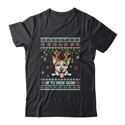 Corgi Dog Reindeer Ugly Christmas Xmas Shirt & Sweatshirt | siriusteestore