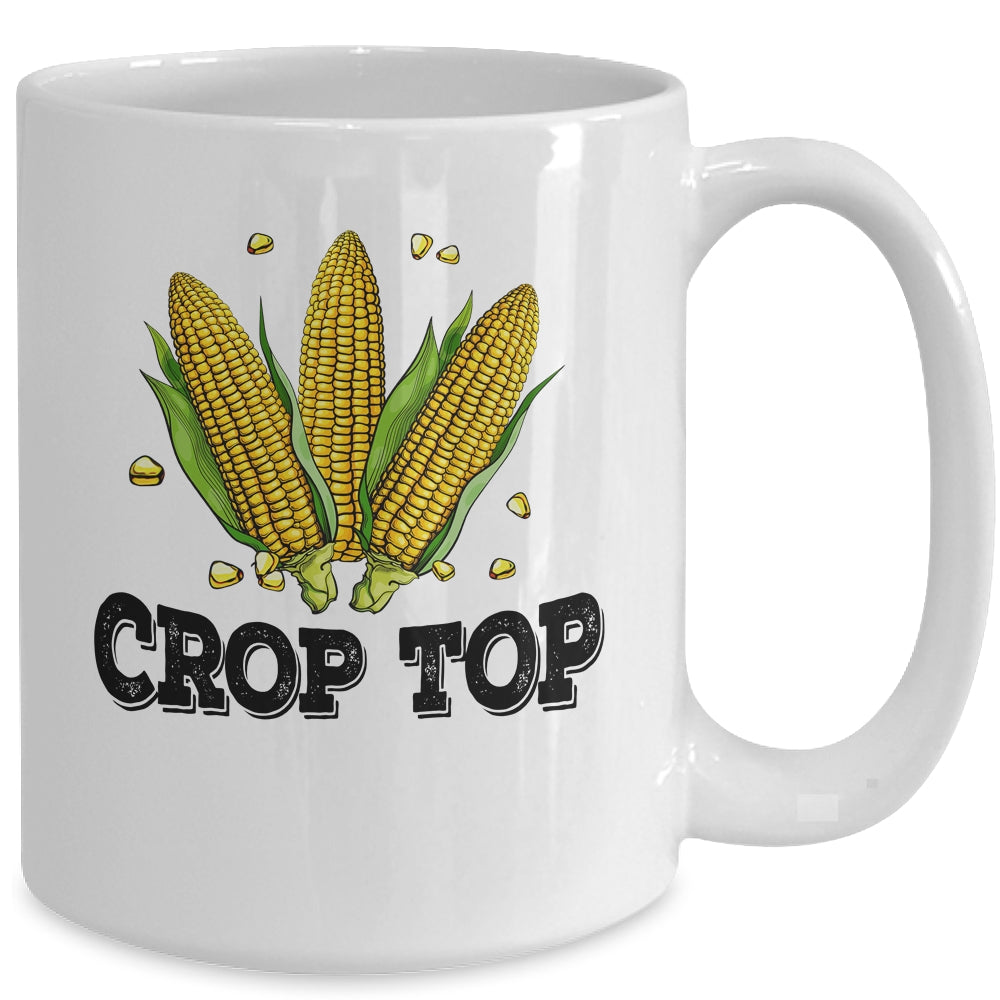 Corn Crop Top Funny Farmer Farming Corn Lover Summer Mug | siriusteestore