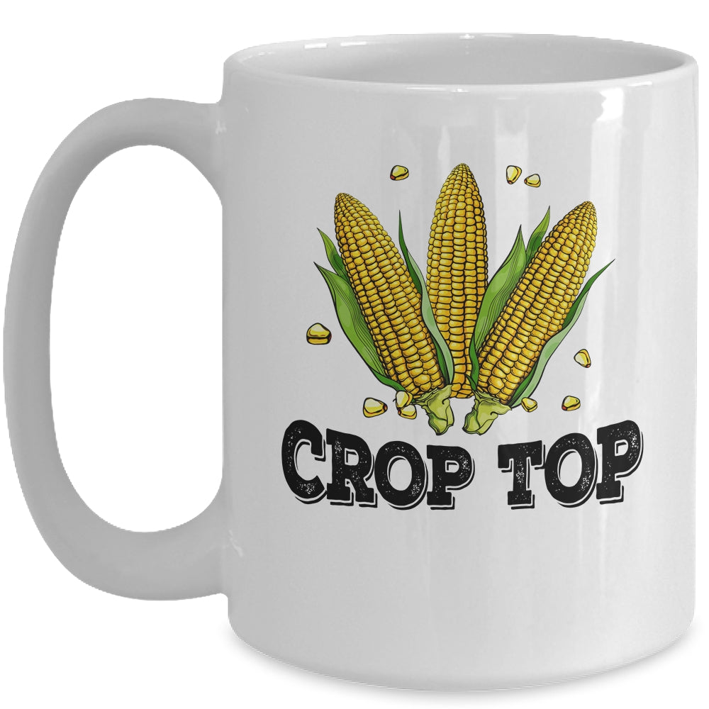 Corn Crop Top Funny Farmer Farming Corn Lover Summer Mug | siriusteestore