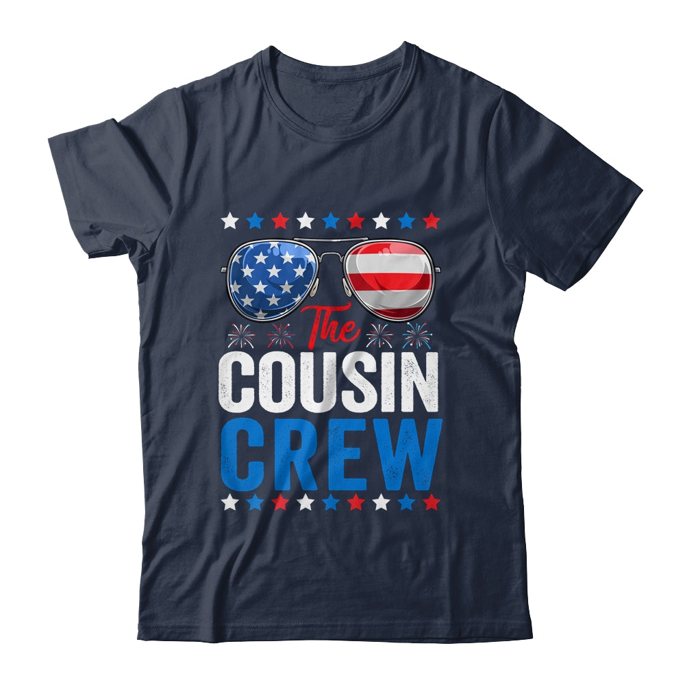 Cousin Crew 4th Of July Patriotic American Family Matching Shirt & Tank Top | siriusteestore