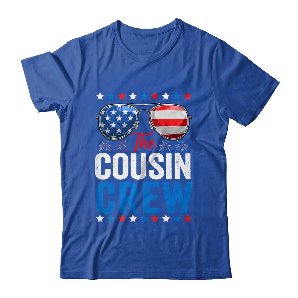 Cousin Crew 4th Of July Patriotic American Family Matching Shirt & Tank Top | siriusteestore