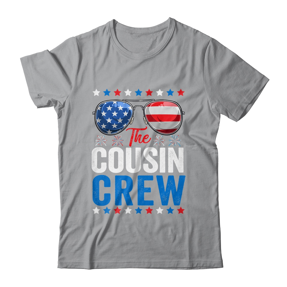 Cousin Crew 4th Of July Patriotic American Family Matching Shirt & Tank Top | siriusteestore