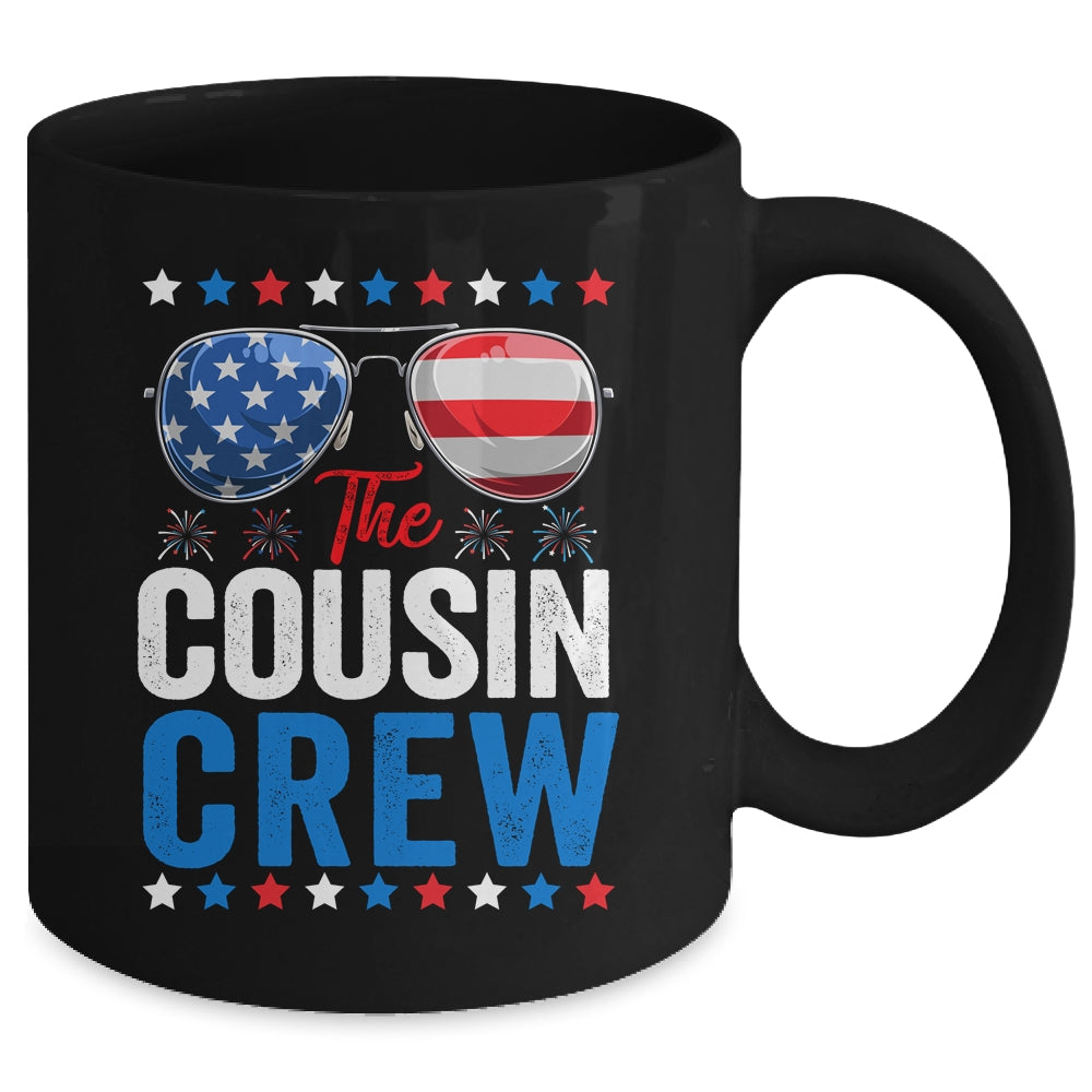 Cousin Crew 4th Of July Patriotic American Family Matching Mug | siriusteestore