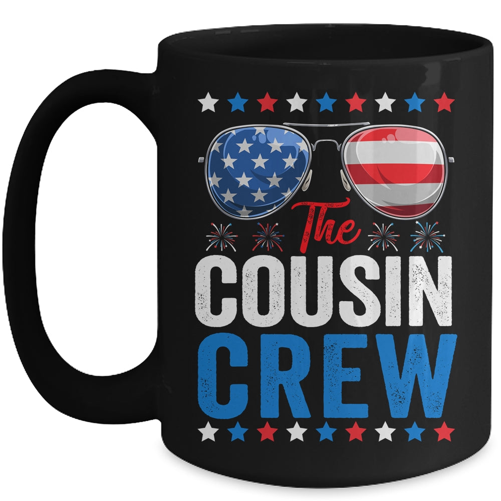 Cousin Crew 4th Of July Patriotic American Family Matching Mug | siriusteestore