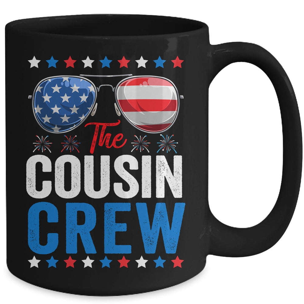Cousin Crew 4th Of July Patriotic American Family Matching Mug | siriusteestore