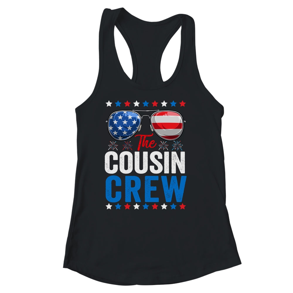 Cousin Crew 4th Of July Patriotic American Family Matching Shirt & Tank Top | siriusteestore