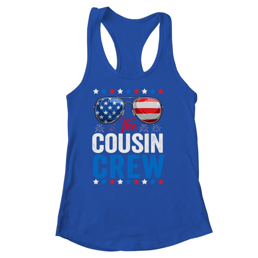 Cousin Crew 4th Of July Patriotic American Family Matching Shirt & Tank Top | siriusteestore