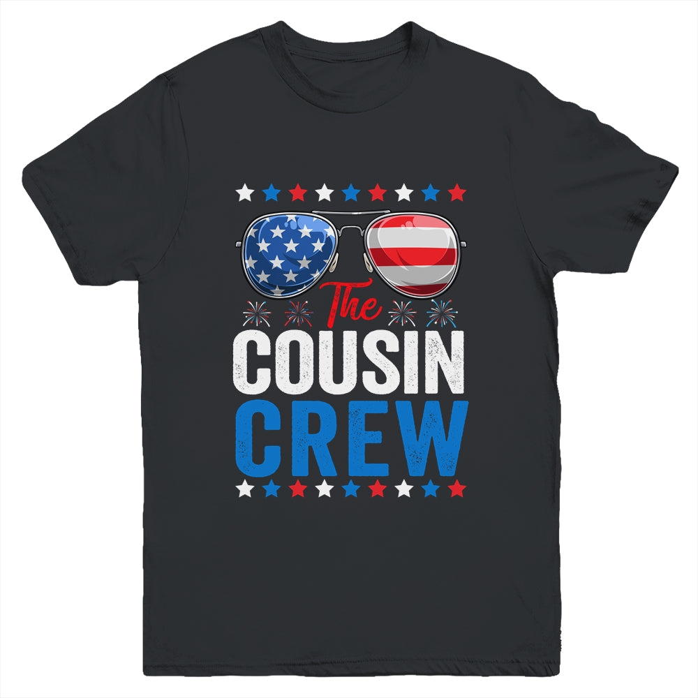 Cousin Crew 4th Of July Patriotic American Family Matching Youth Shirt | siriusteestore