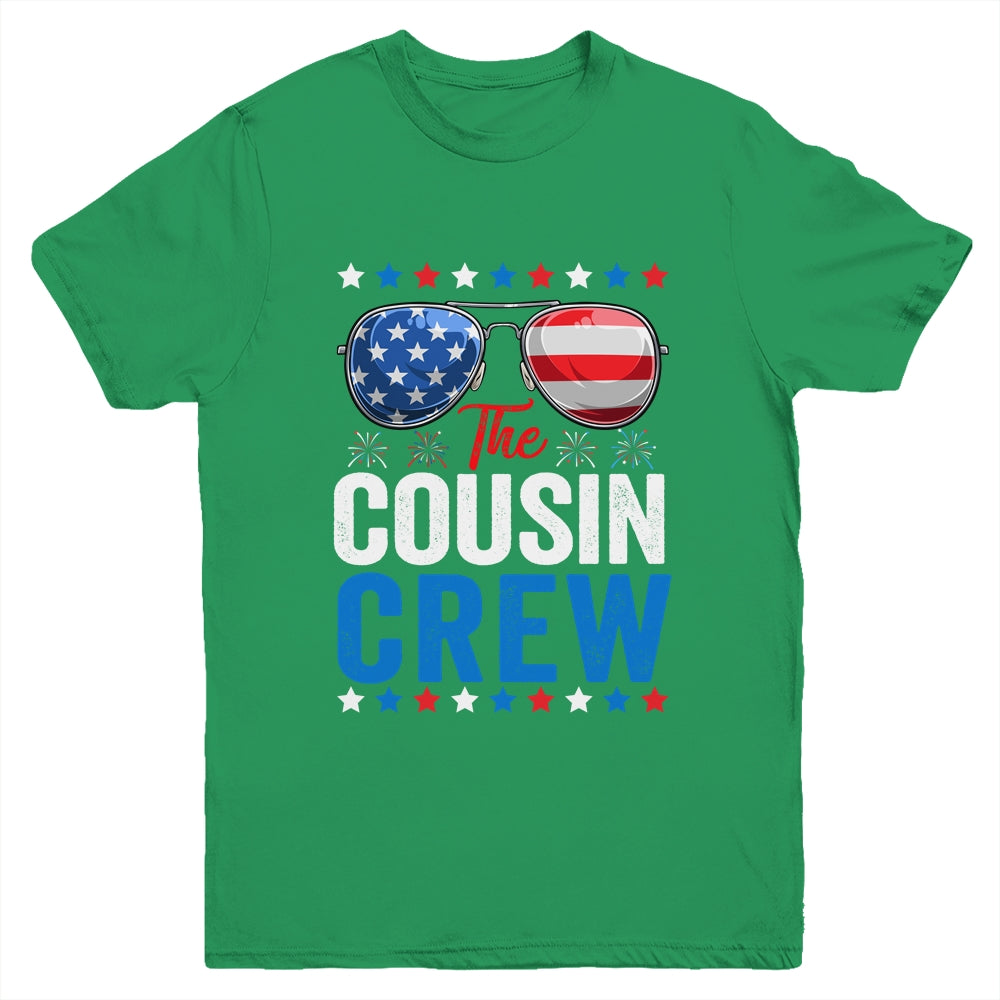 Cousin Crew 4th Of July Patriotic American Family Matching Youth Shirt | siriusteestore