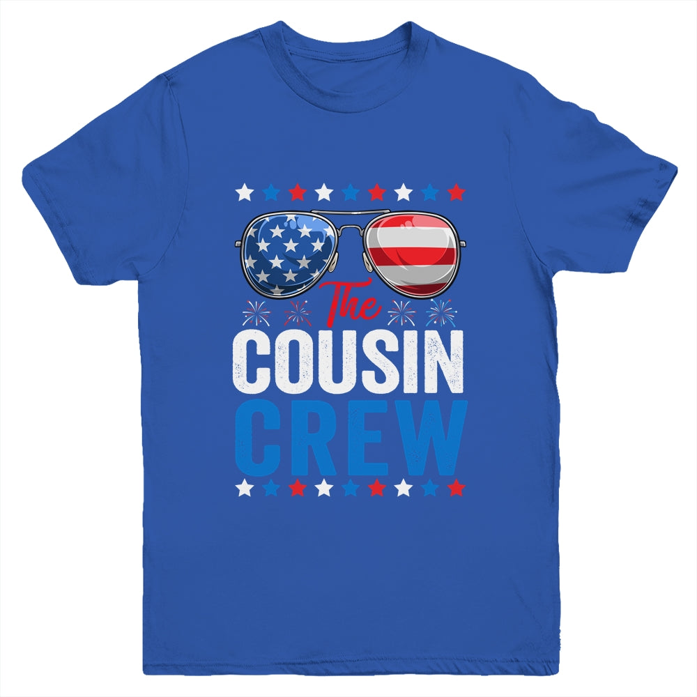 Cousin Crew 4th Of July Patriotic American Family Matching Youth Shirt | siriusteestore