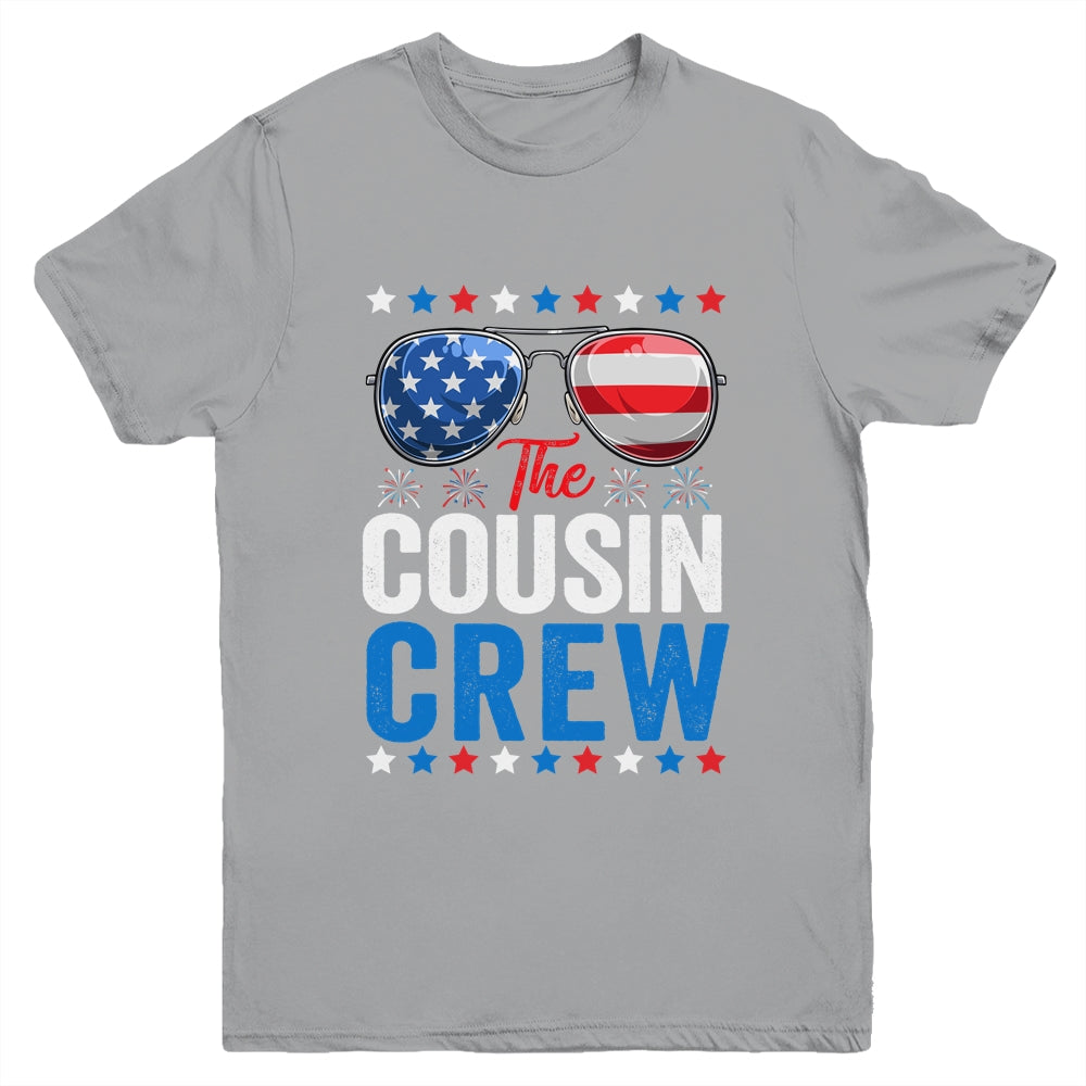 Cousin Crew 4th Of July Patriotic American Family Matching Youth Shirt | siriusteestore