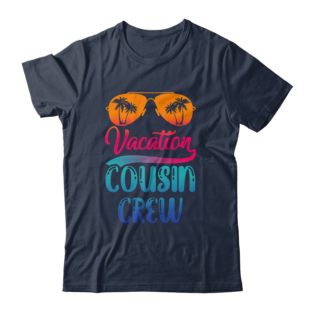 Cousin Crew Family Summer Vacation Beach Cruise Sunglasses Shirt & Tank Top | siriusteestore