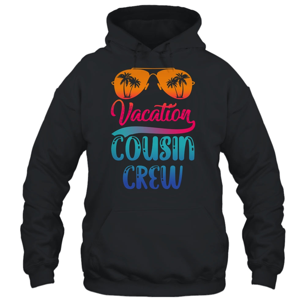 Cousin Crew Family Summer Vacation Beach Cruise Sunglasses Shirt & Tank Top | siriusteestore