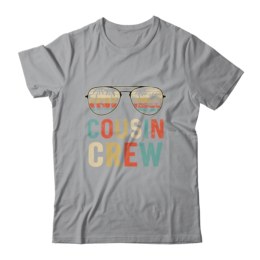 Cousin Crew Family Vacation Summer Vacation Beach Sunglasses Shirt & Tank Top | siriusteestore