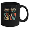 Cousin Crew Family Vacation Summer Vacation Beach Sunglasses Mug | siriusteestore