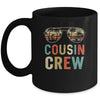 Cousin Crew Family Vacation Summer Vacation Beach Sunglasses Mug | siriusteestore