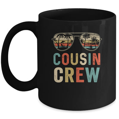 Cousin Crew Family Vacation Summer Vacation Beach Sunglasses Mug | siriusteestore