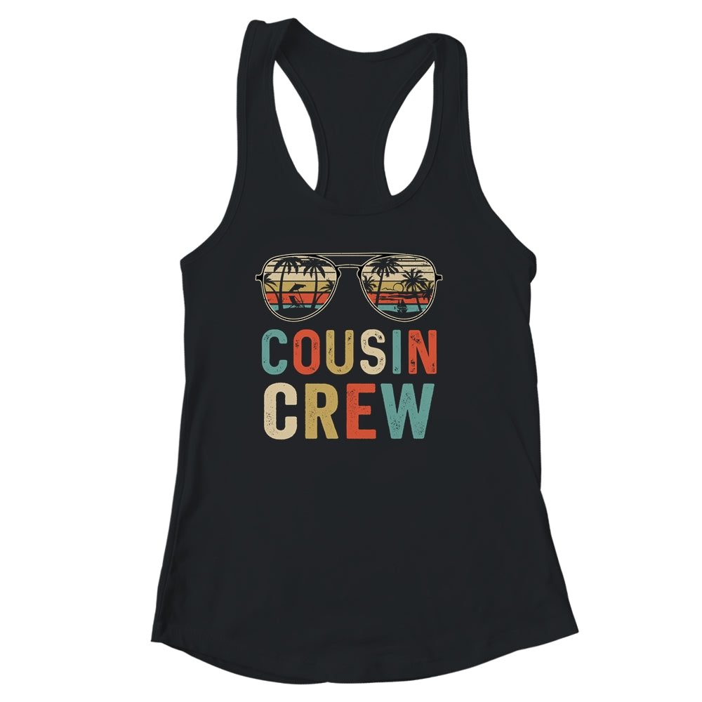 Cousin Crew Family Vacation Summer Vacation Beach Sunglasses Shirt & Tank Top | siriusteestore