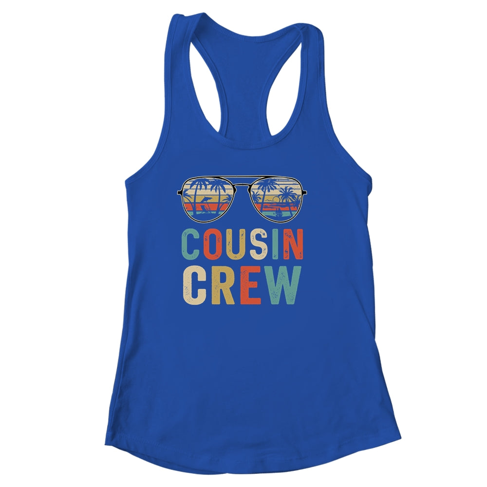 Cousin Crew Family Vacation Summer Vacation Beach Sunglasses Shirt & Tank Top | siriusteestore