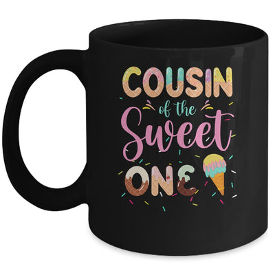 Cousin Of The Sweet One Ice Cream 1st First Birthday Family Mug | siriusteestore