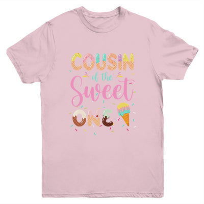 Cousin Of The Sweet One Ice Cream 1st First Birthday Family Youth Shirt | siriusteestore