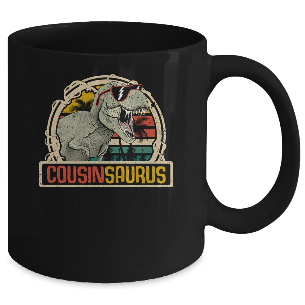 Cousinsaurus T Rex Dinosaur Cousin Saurus Family Matching Mug | siriusteestore