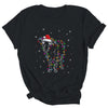 Cow Christmas Light Tree Cow Xmas Snow Lover Shirt & Sweatshirt | siriusteestore