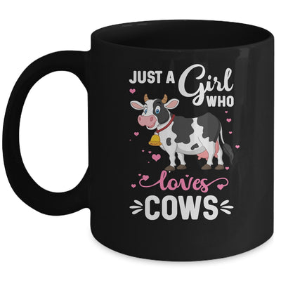 Cow Just A Girl Who Loves Cows Farmer Mug | siriusteestore