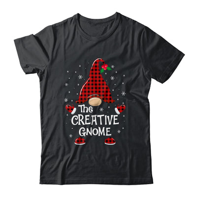 Creative Gnome Buffalo Plaid Matching Christmas Pajama Gift Shirt & Sweatshirt | siriusteestore