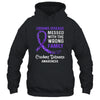 Crohns Disease Awareness Messed With The Wrong Family Support Shirt & Hoodie | siriusteestore