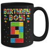 Cute 9th Birthday 9 Years Old Block Building Boys Lover Mug | siriusteestore